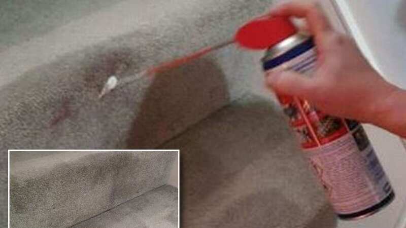 WD-40 is an unlikely but excellent way to remove stains from carpets