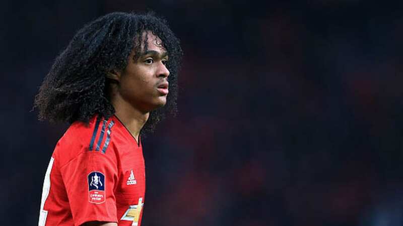 Tahith Chong during his time as a Manchester United winger. (Image: GETTY)