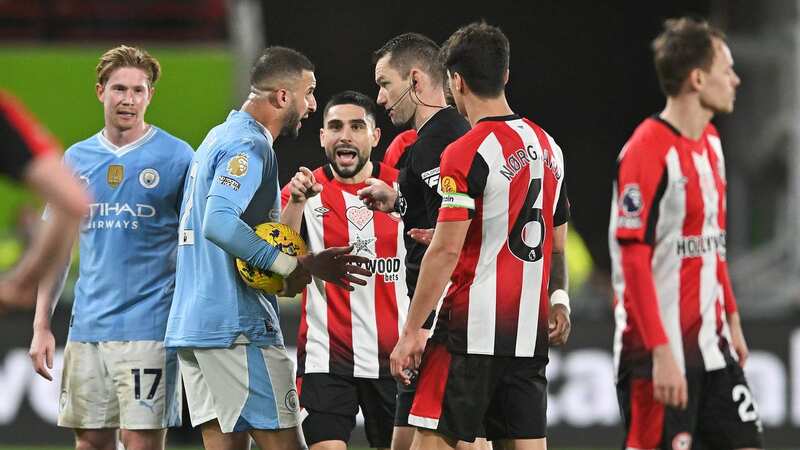 Neal Maupay has opened up on his clash with Kyle Walker earlier this month (Image: Getty Images)