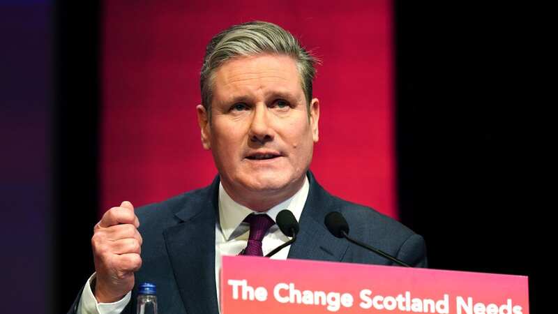 Keir Starmer made the comments at the Scottish Labour conference (Image: PA)