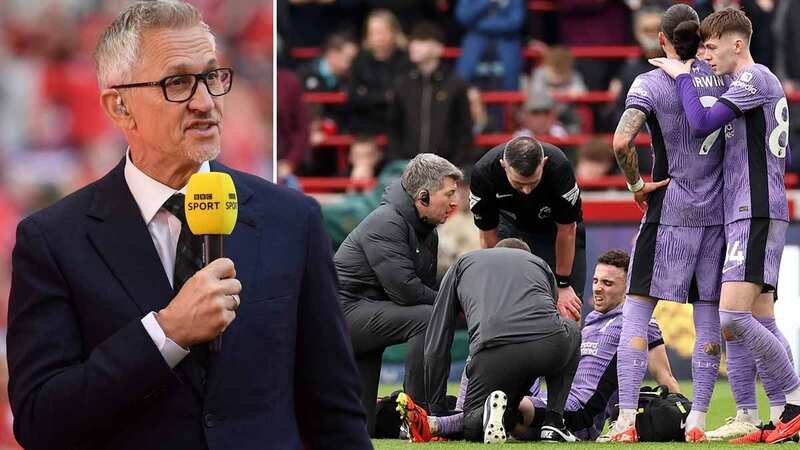 Gary Lineker delivers three-word verdict on Diogo Jota injury to worry Liverpool
