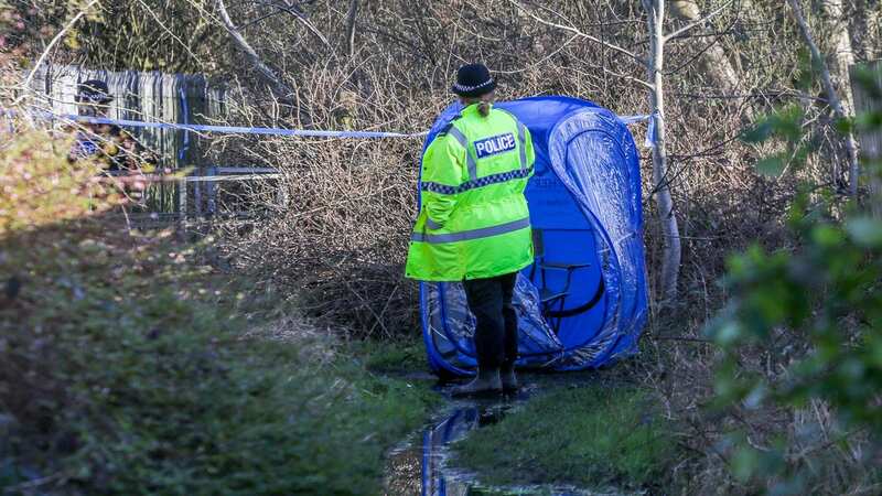Police are currently investigating and said the bones, which were discovered on Saturday (February 17), are those of an adult (Image: Joseph Walshe / SWNS)