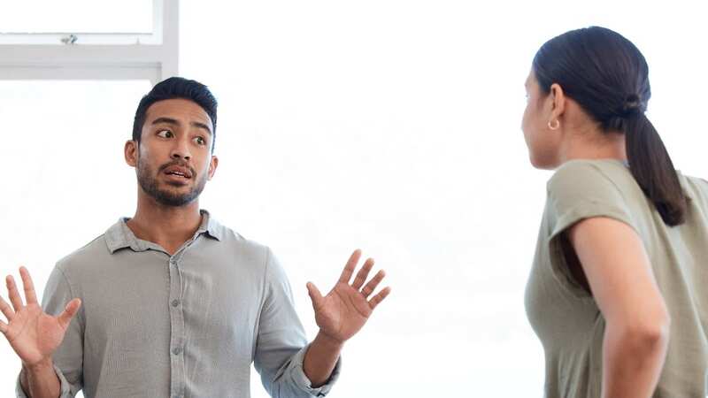 The woman said she had a big issue with her partner