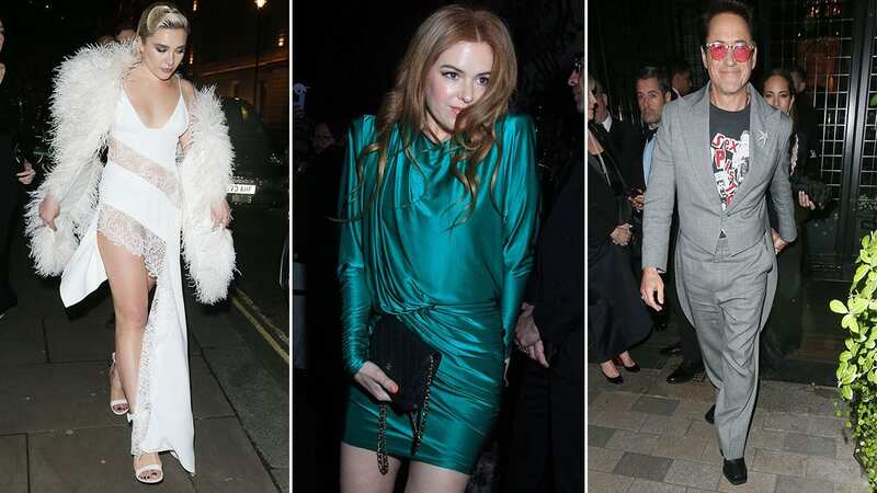 Florence Pugh, Isla Fisher and Robert Downey Jr let loose after watching Oppenheimer win big