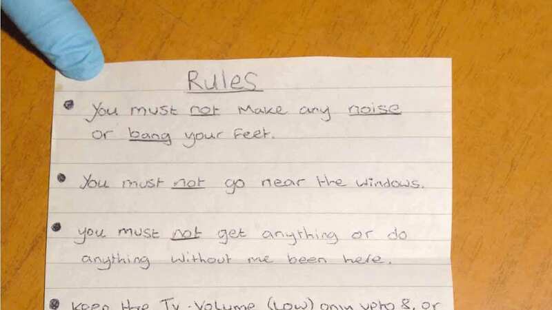 Horrid list of rules Shannon Matthews was forced to obey during kidnapping