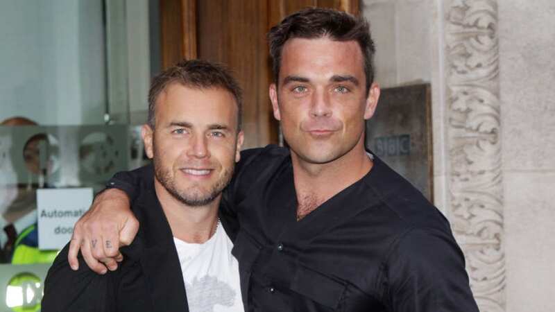 Gary Barlow and Robbie Williams are good pals these days but things haven