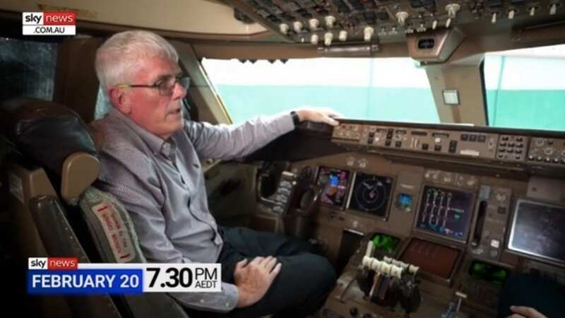 Mike Glynn weighed in on the MH370 mystery (Image: Sky News)