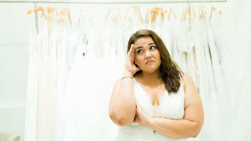 An overweight bride tried to get her sister-in-law to wear a frumpy dress so she wouldn