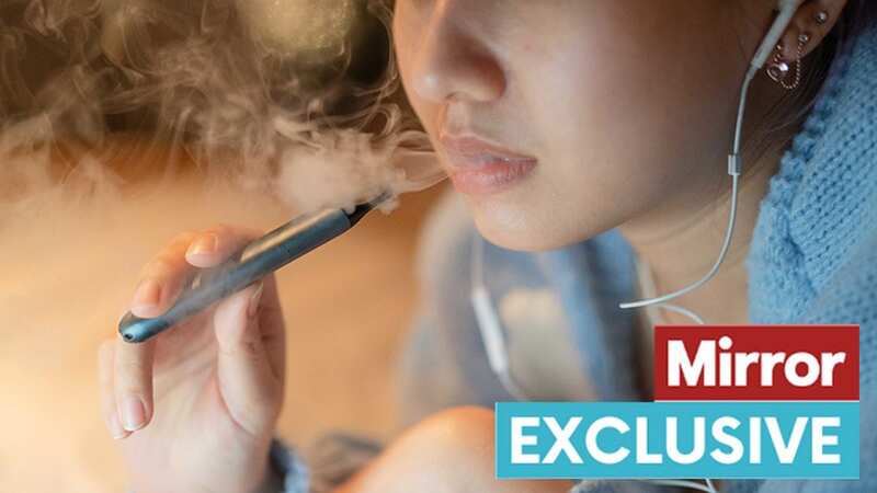 The NHS warns non-smokers and those under the age of 18 to not vape (Stock photo) (Image: Getty Images/iStockphoto)