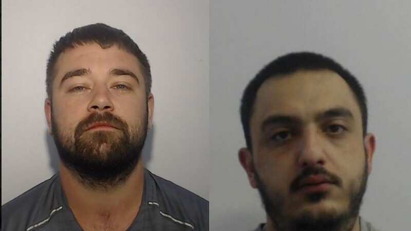 Trent Gordon (left) and Deane Hassan have been sentenced to three years and four months and three years respectively (Image: gmp)