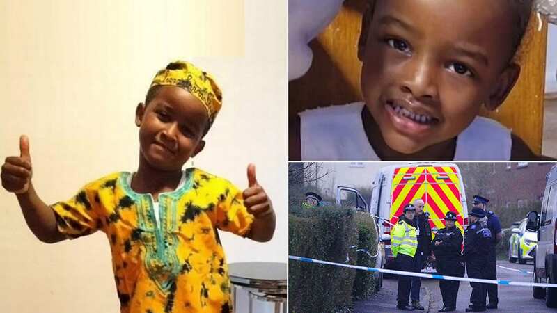 Joury, seven, was found dead by police in Bristol in the early hours of Sunday morning