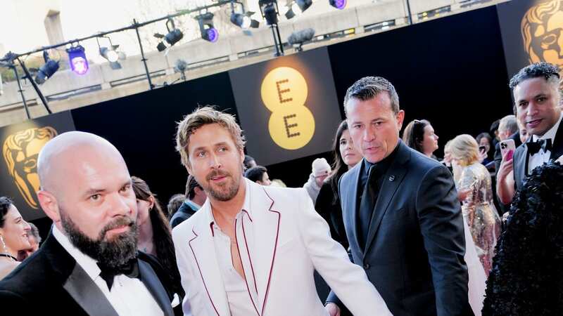 Ryan Gosling had two security guards (Image: BAFTA via Getty Images)