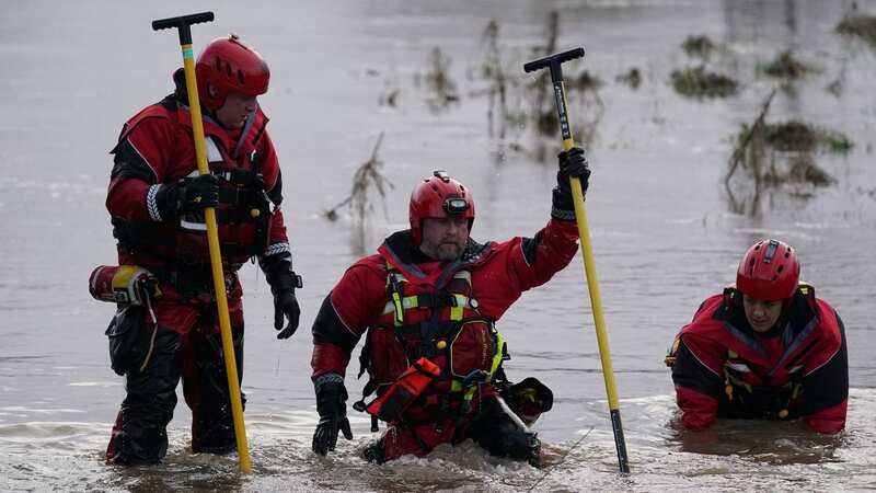 Specialist teams continued the search overnight (Image: PA)