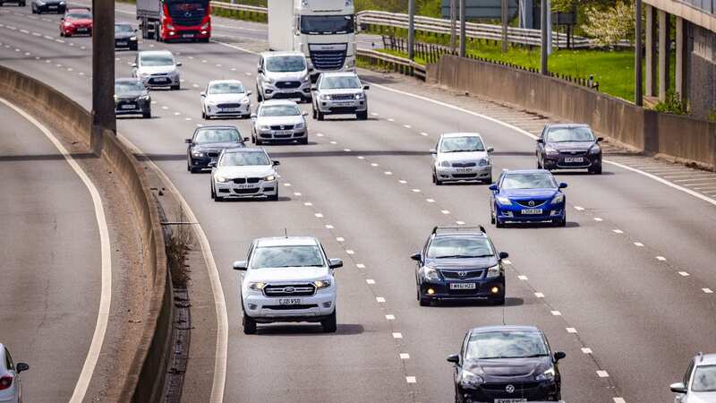Cars on the motorway [file image] (Image: Derby Telegraph)
