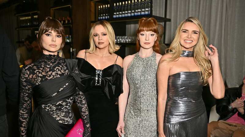Cheryl, Kimberley Walsh, Nicola Roberts and Nadine Coyle all headed on a night out together (Image: Dave Benett/Getty Images for Per)