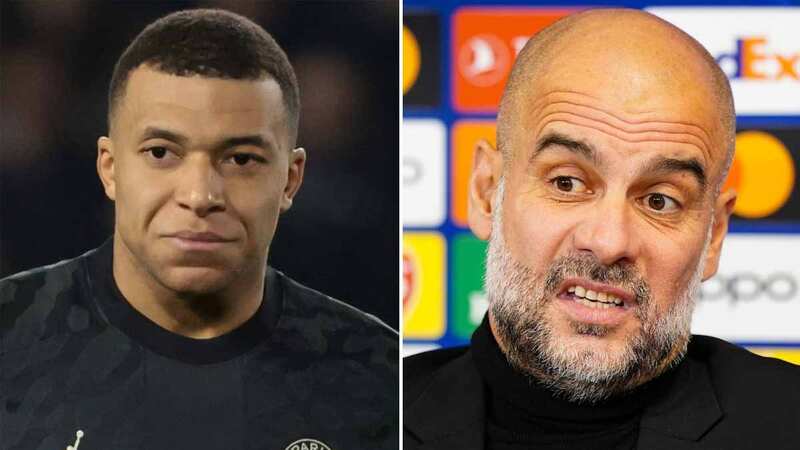 Guardiola gives sarcastic remark to Mbappe transfer links after 