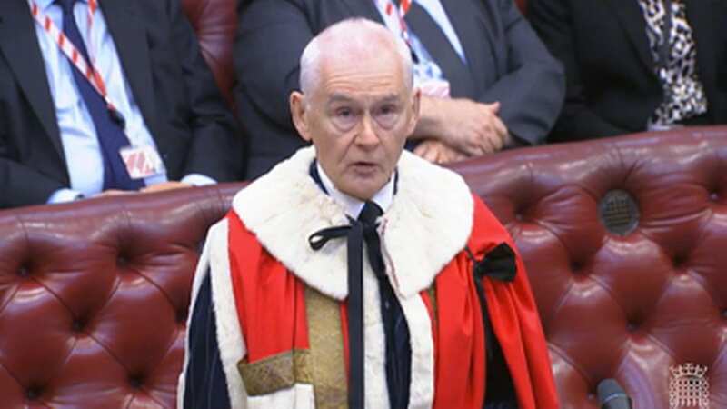 Tory donor Jon Moynihan was introduced to the House of Lords after being made a peer by Liz Truss (Image: Parliament TV)