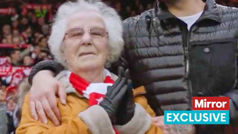 Vera Hill, 92, was moved to tears by Nottingham Forest