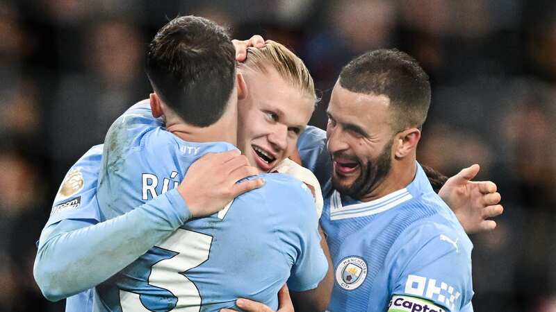 Erling Haaland made the difference once again for Man City (Image: PAUL ELLIS/AFP via Getty Images)