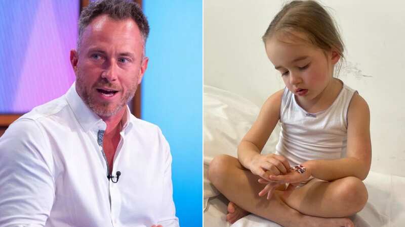 James Jordan has shared a family emergency amid the death of a close friend (Image: Rex)