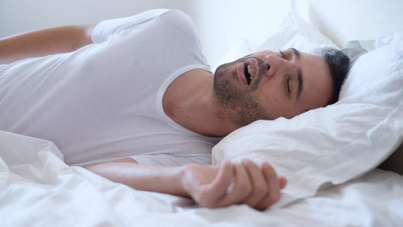 Loud snoring is a common symptom of sleep apnoea (Stock photo) (Image: Getty Images/iStockphoto)