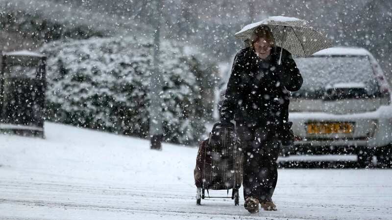 Brits face an onslaught of snow later this week, forecasters say (Image: Getty Images)