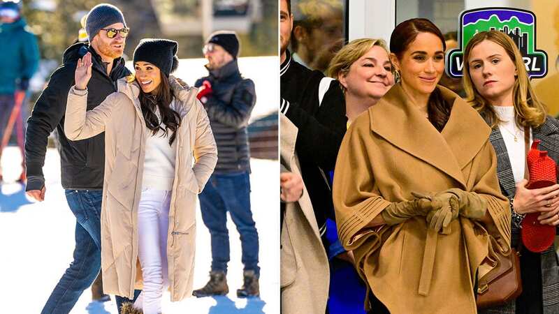 Meghan Markle has been flaunting her luxury clothes (Image: getty)