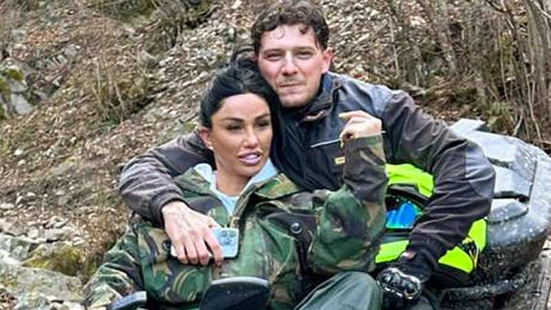 Katie Price enjoys a thrill-seeking ride with the Married At Sight star and new boyfriend JJ Slater.