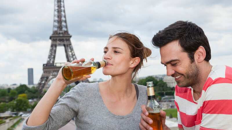Visitors to France staying at friends