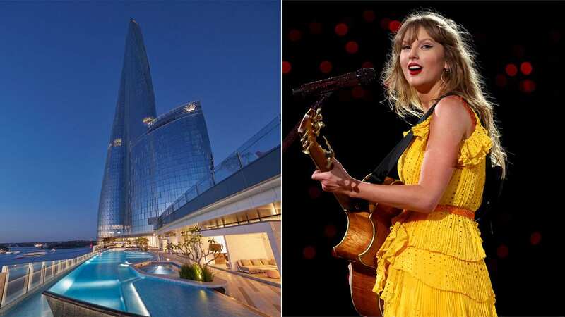Taylor Swift has been staying in a luxury penthouse