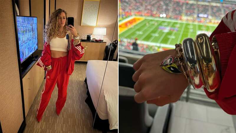 Blake Lively shows off Deadpool friendship bracelet in Super Bowl photo dump