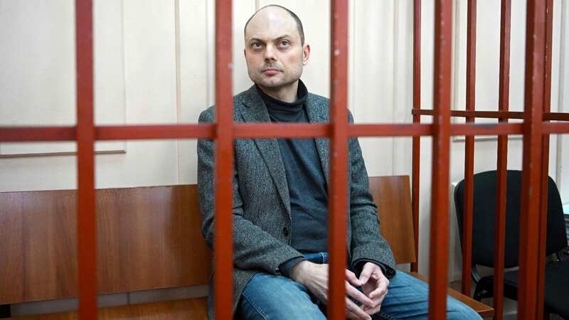 Vladimir Kara-Murza, 42, is serving 25 years in a penal colony (Image: AFP via Getty Images)