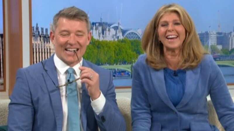 Ben Shephard swears live on GMB leaving Lorraine and Kate Garraway blushing