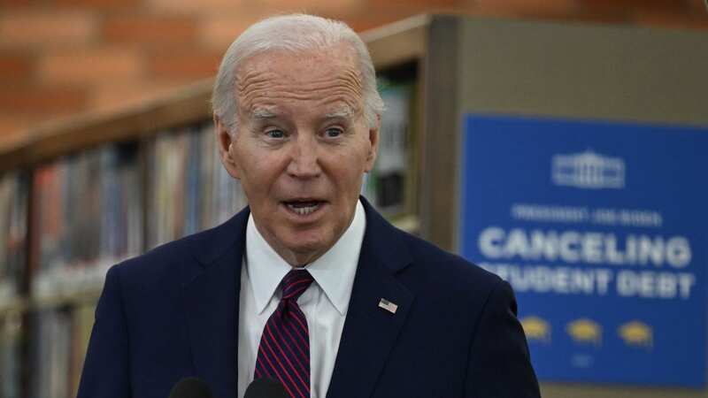 Biden referred to the Russian President in a derogatory fashion at a climate event (Image: AFP via Getty Images)