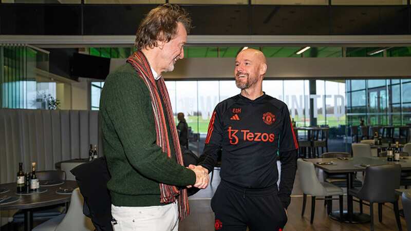 Sir Jim Ratcliffe is set for talks with Erik Ten Hag at the end of the season (Image: Manchester United)