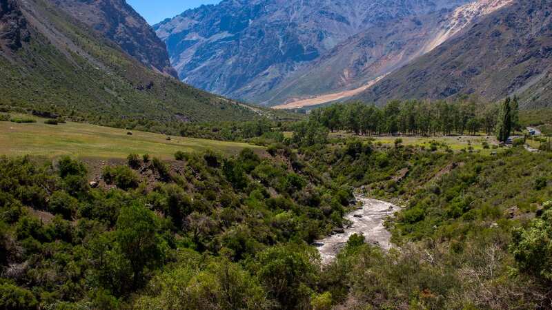 The man died in the Cajón del Maipo canyon near Santiago (Image: Getty Images)