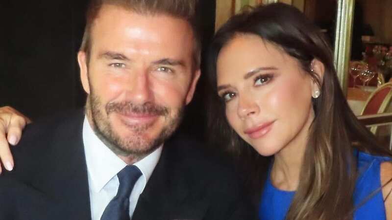 David Beckham shared a photo of his wife Victoria