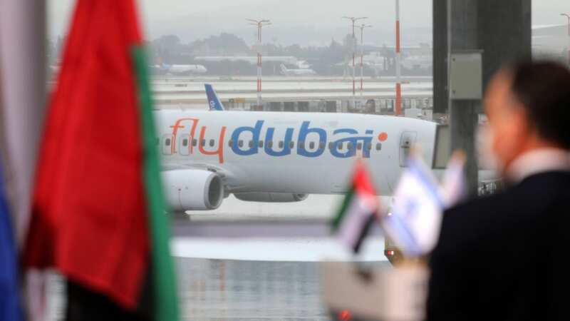 FlyDubai, the budget airline based in Dubai, has announced a record-breaking profit ((Emil Salman/Pool via AP ) (Image: No credit)