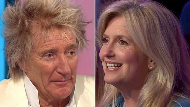 Rod Stewart has hilariously revealed that wife Penny Lancaster has led the family on a more "righteous path" since becoming a special police constable (Image: ITV)