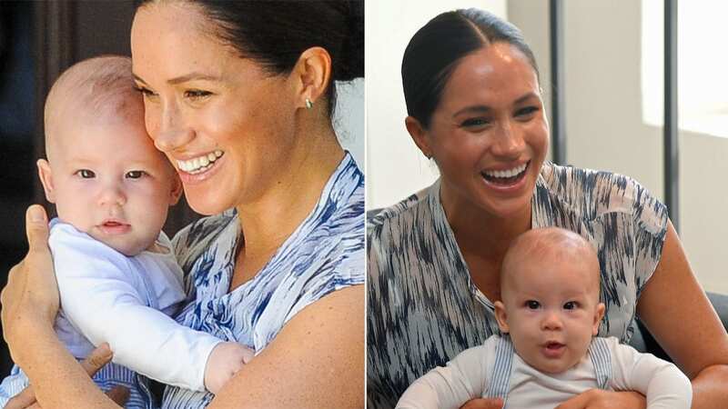Meghan welcomed her first child, son Archie, in May 2019