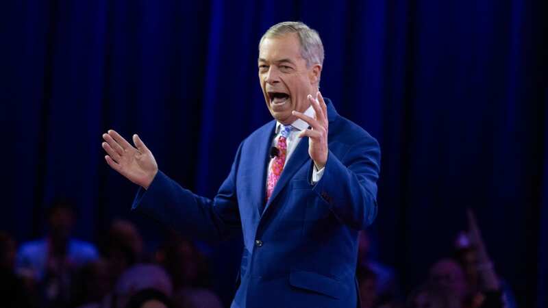 Nigel Farage has given a wild speech to a US pro-Donald Trump conference (Image: Ian Vogler / Daily Mirror)