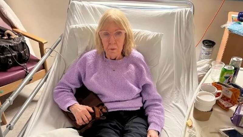 Pensioner Ursula Gay, 72, broke her leg at her home and waited all night for an abulance (Image: Supplied)