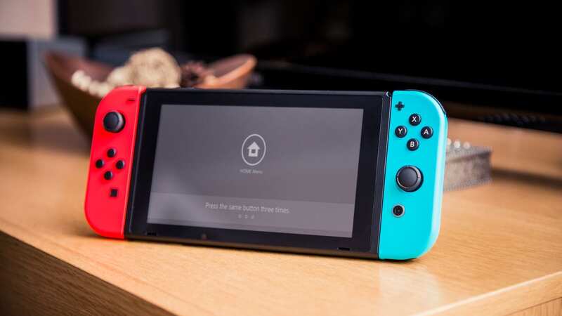 A Nintendo Switch home console fitted with Joy Con controllers photographed on a tabletop, taken on March 7, 2017. (Photo by James Sheppard/Future via Getty Images) (Image: Photo by James Sheppard/Future via Getty Images)