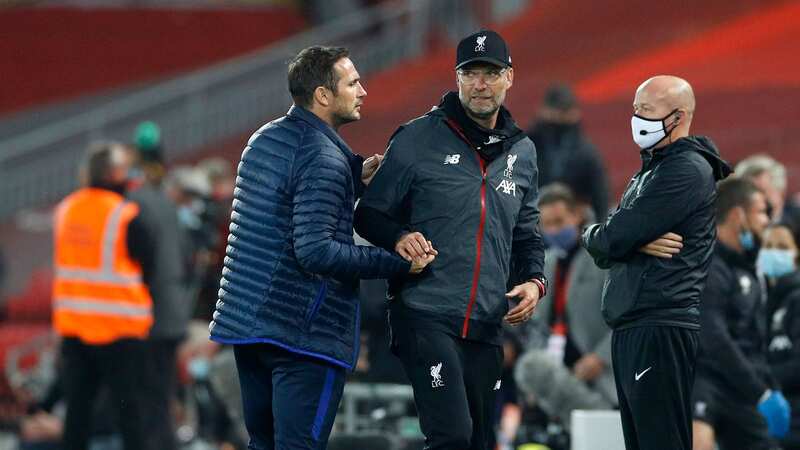 Jurgen Klopp and Frank Lampard were involved in a touchline spat during a Premier League match in July 2020 (Image: Getty Images)