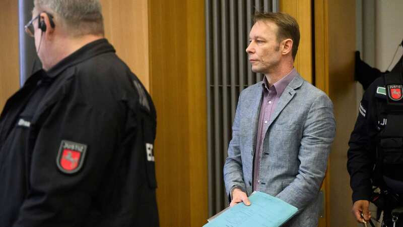 Christian B arrives for the start of his trial on February 16 (Image: AP)