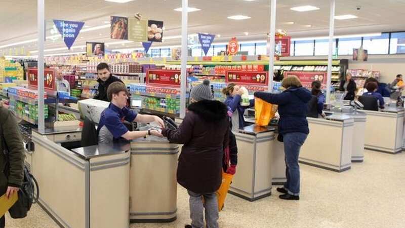Aldi staff are notoriously fast at the checkout