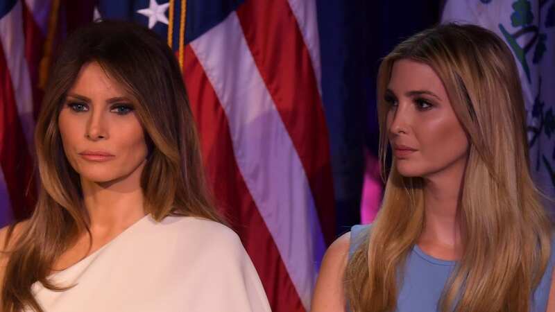 Melania Trump was in a power battle with her step-daughter Ivanka Trump during their White House years, a new book claims (Image: AFP/Getty Images)