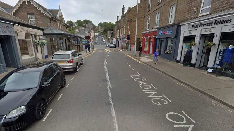 Broughty Ferry where the accident happened