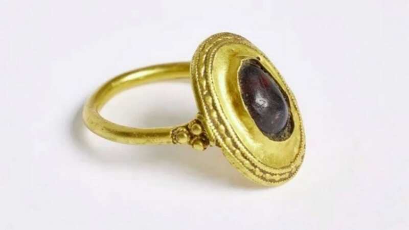 The historic ring find is believed to date back to the 5th or 6th century. (Image: The National Museum)