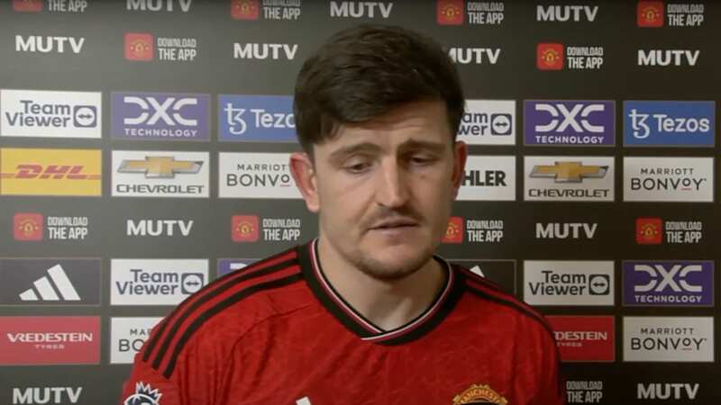 Harry Maguire has made an honest admission (Image: MUTV)